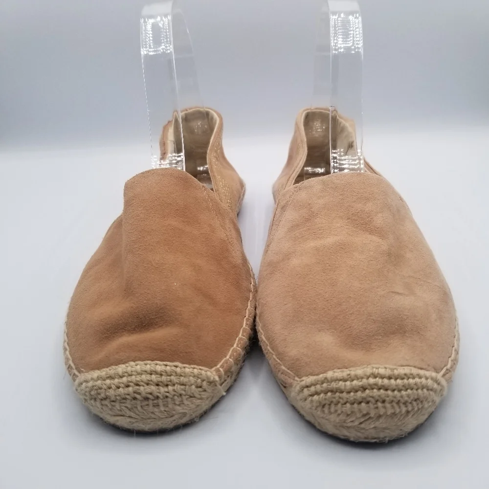MICHAEL MICHAEL KORS Suede Rhinestone Embellished Espadrille